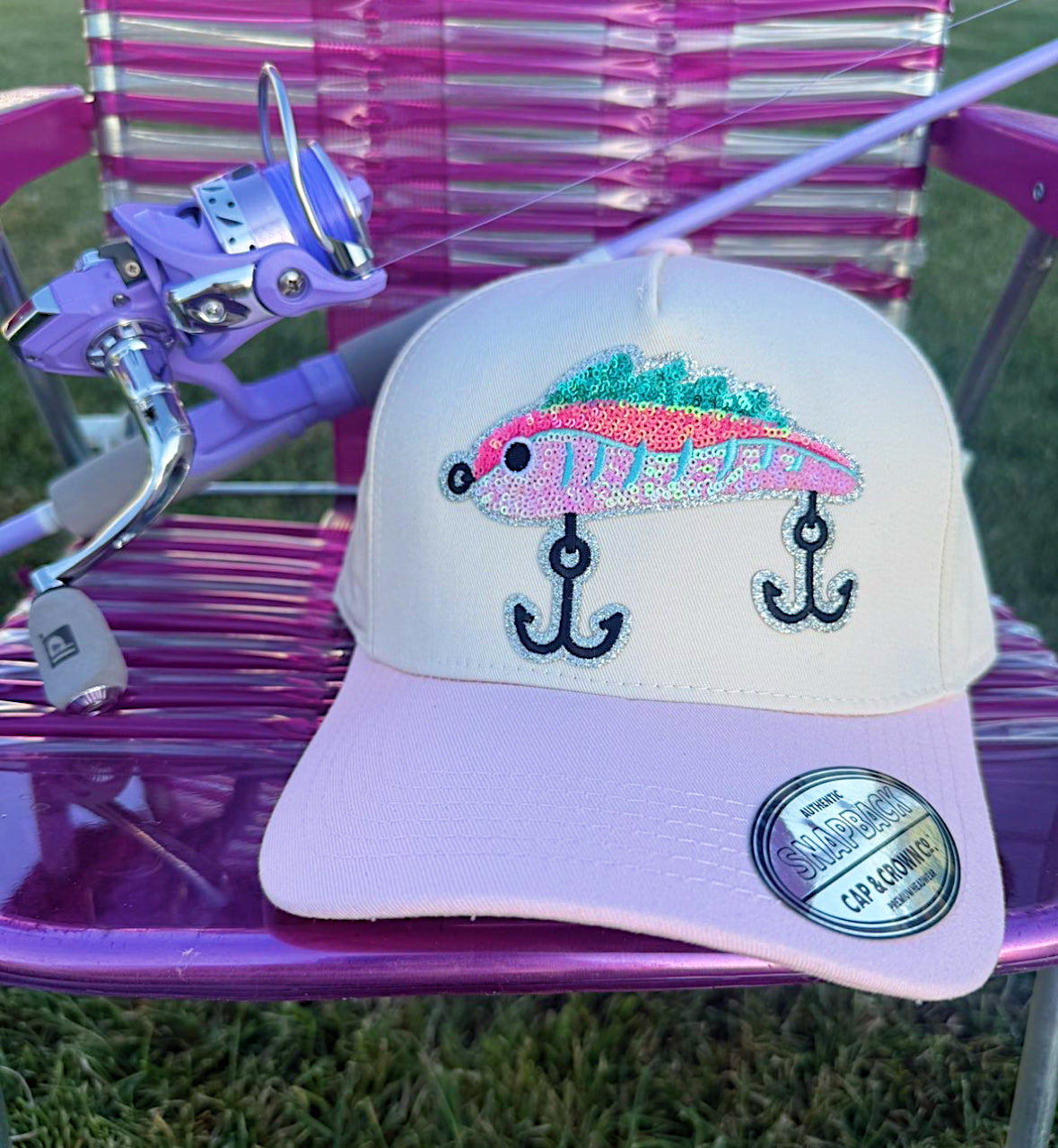 PRE-ORDER!           Trucker Hat- Rainbow Lure