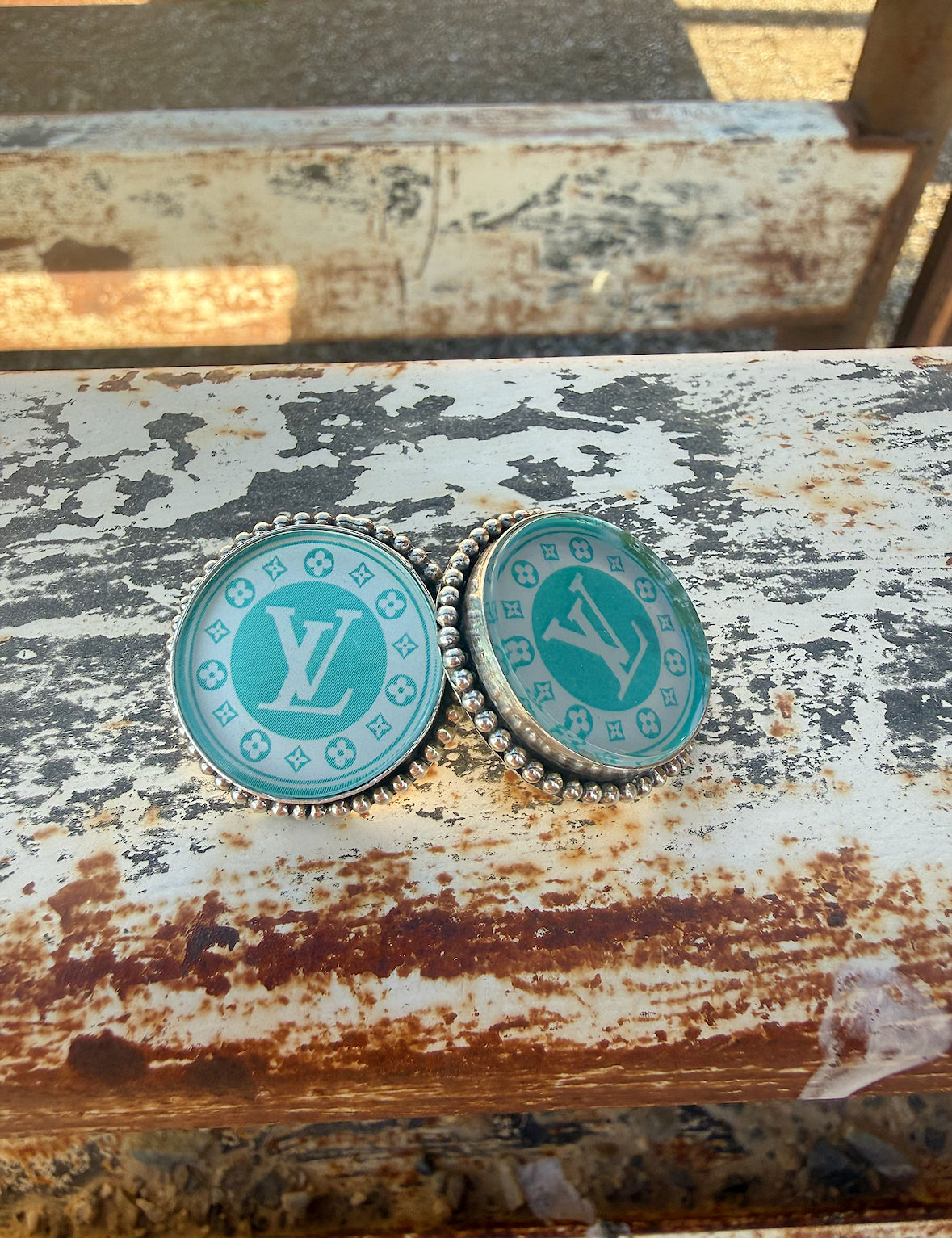 Turquoise Designer Studs
