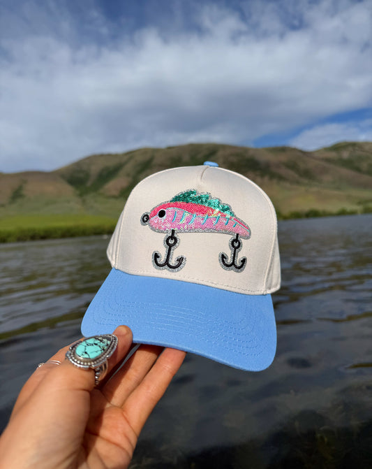 PRE-ORDER!           Trucker Hat- Rainbow Lure