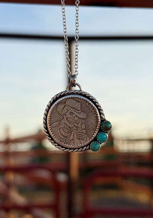The Cowboy Pendant Necklace